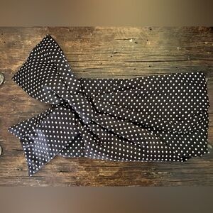 Steve Madden polka dot clutch